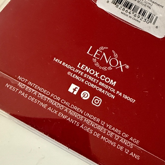 Lenox ‘Love’ Silverplated Frame Photo Ornament Set of 2 - Picture 6 of 7